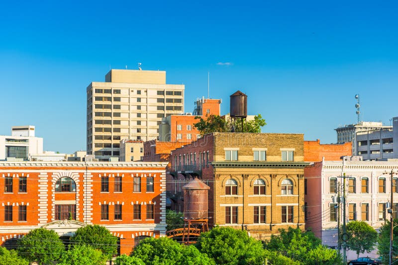 Montgomery Alabama Buildings lizenzfreie stockbilder Montgomery Alabama Buildings lizenzfreie stockbilder