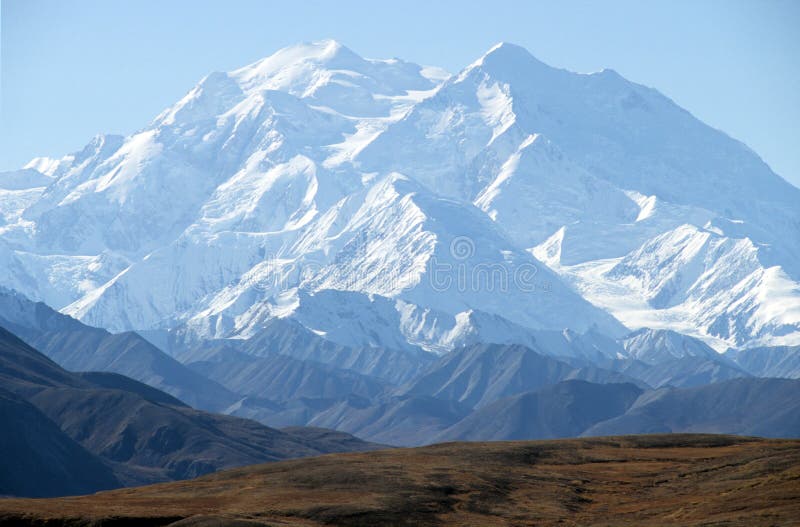 Montierung McKinley, Alaska lizenzfreies stockfoto Montierung McKinley, Alaska lizenzfreies stockfoto