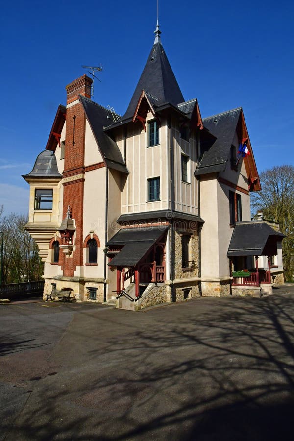 Montigny Les Cormeilles; France February 21 2021 City Hall