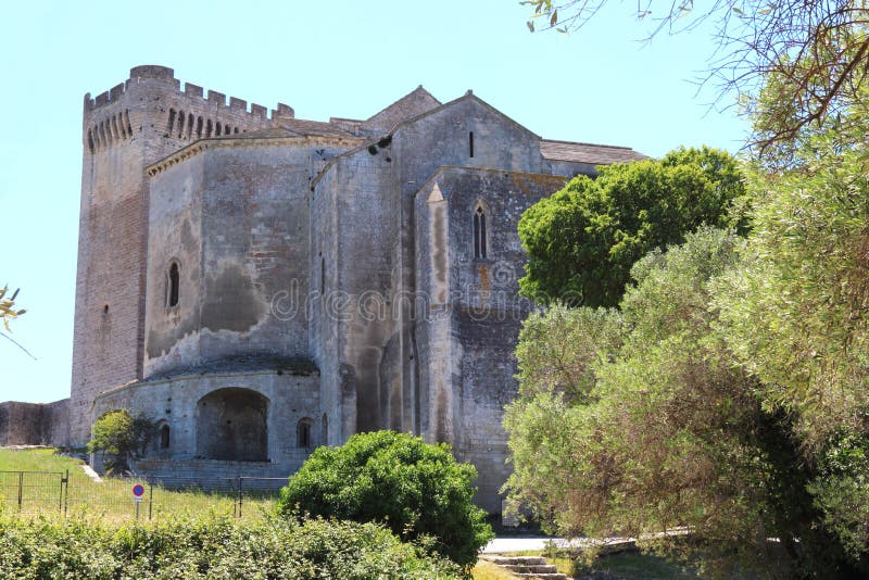 Montmajour-Abtei in der Provence, Frankreich