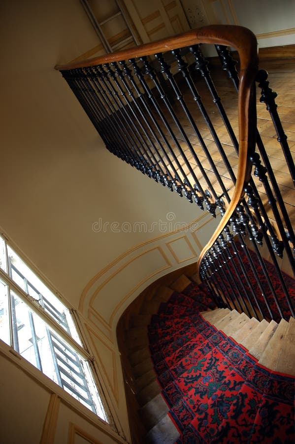 Montmartre house stairs