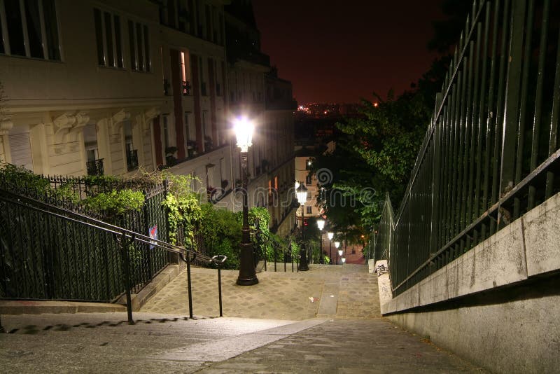 Montmartre stairway