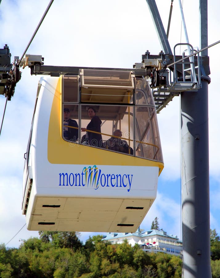 Montmorency Cable Car editorial photography. Image of bridge 27699662