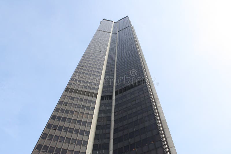 Montparnasse tower royalty free stock photo Montparnasse tower royalty free stock photo