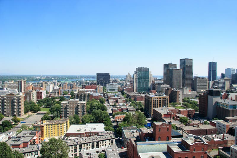 Montreal City royalty free stock photos