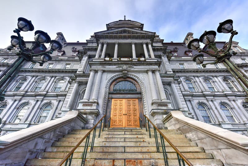 Montreal City Hall stock image. Image of layer, canadian 64013697