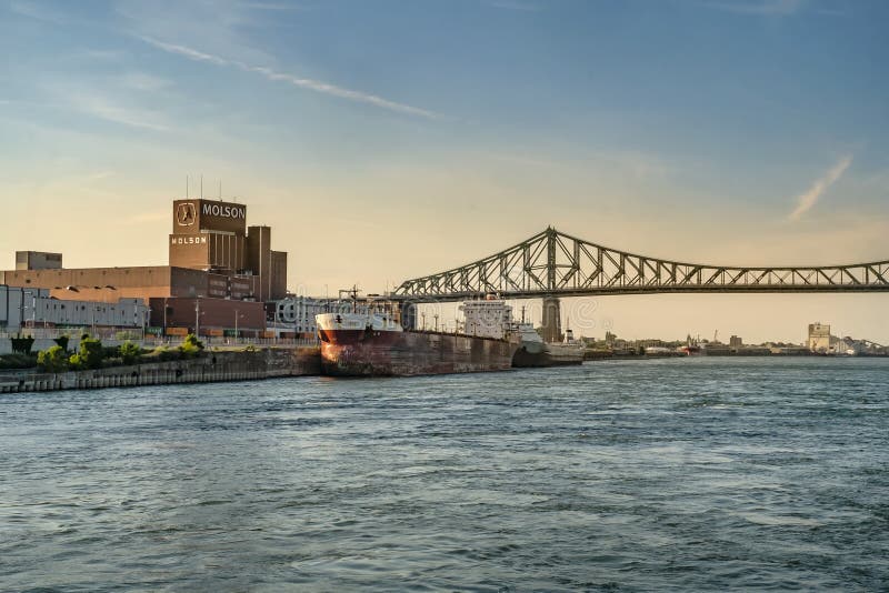 Montreal Old Port scene