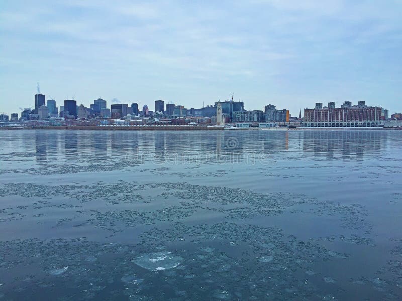 Montreal river stock photo. Image of building, city, blue 50430566