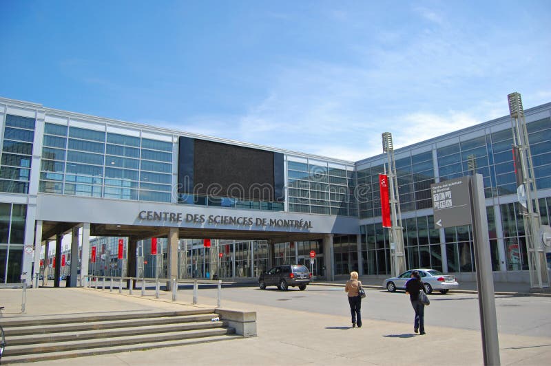 Montreal Science Centre in Old Montreal, Quebec, Canada Editorial