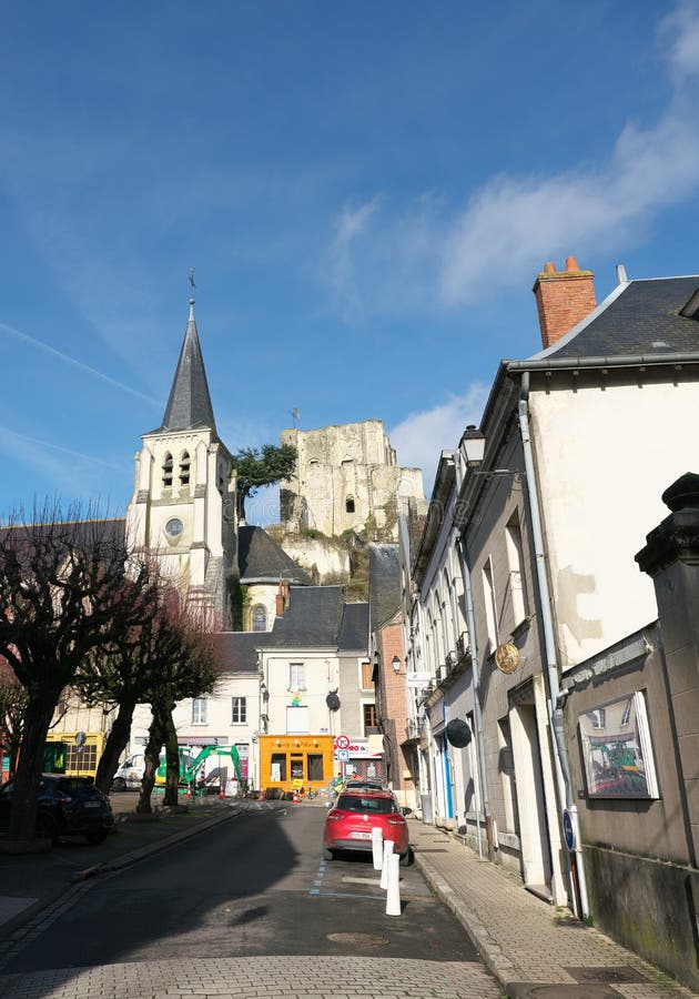 Montrichard Val De Cher In The Loir-et-Cher Department In France ...