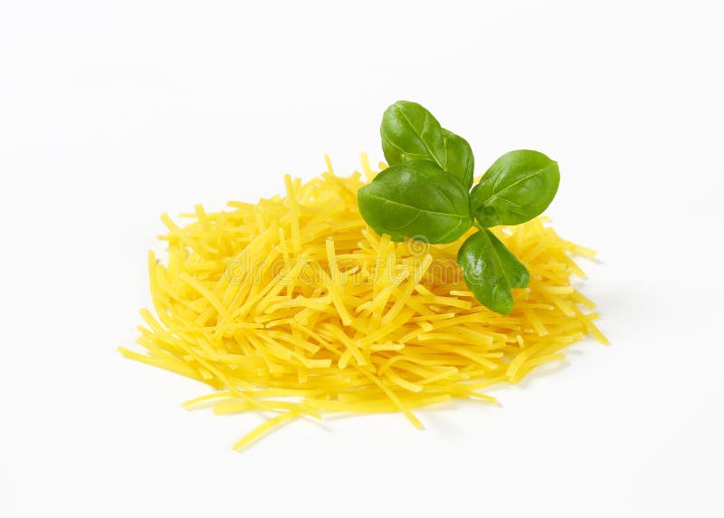 Montão de macarrão de sopa foto de stock royalty free