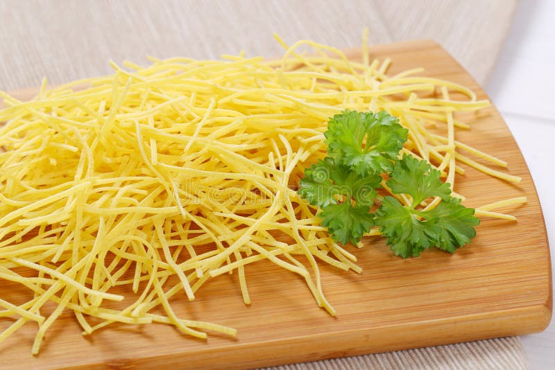 Montão de macarronetes da sopa imagens de stock