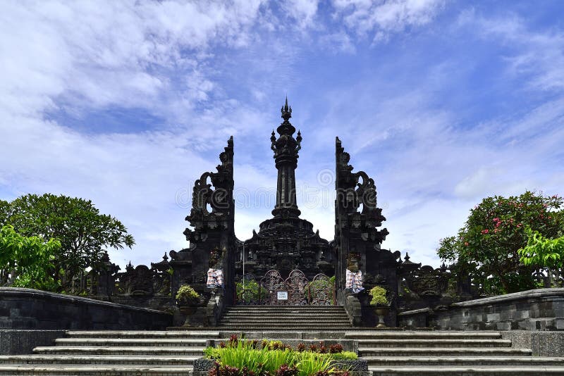 Monumen Perjuangan Rakyat Bali Stock Image - Image of denpasar