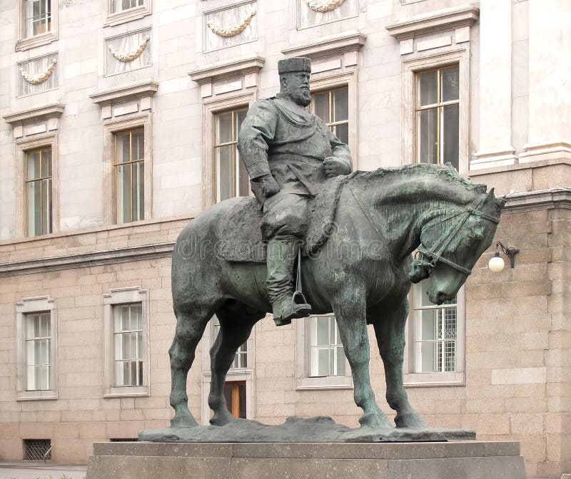 Tsaar Alexander III Van Rusland In De Russische Postzegels ...