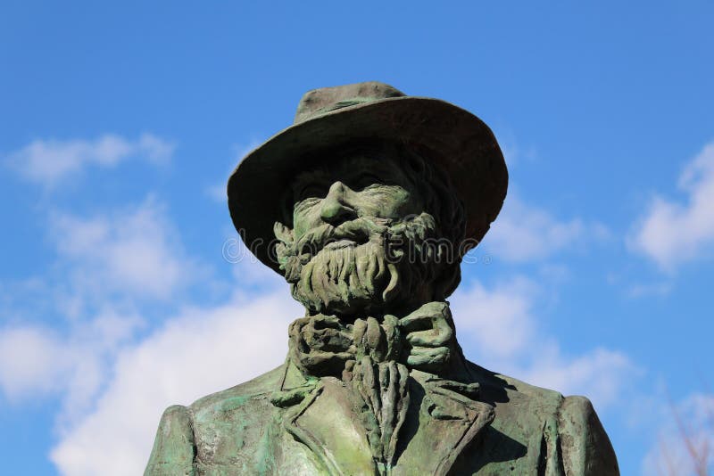 Monument aan Giuseppe Verdi stock foto's Monument aan Giuseppe Verdi stock foto's