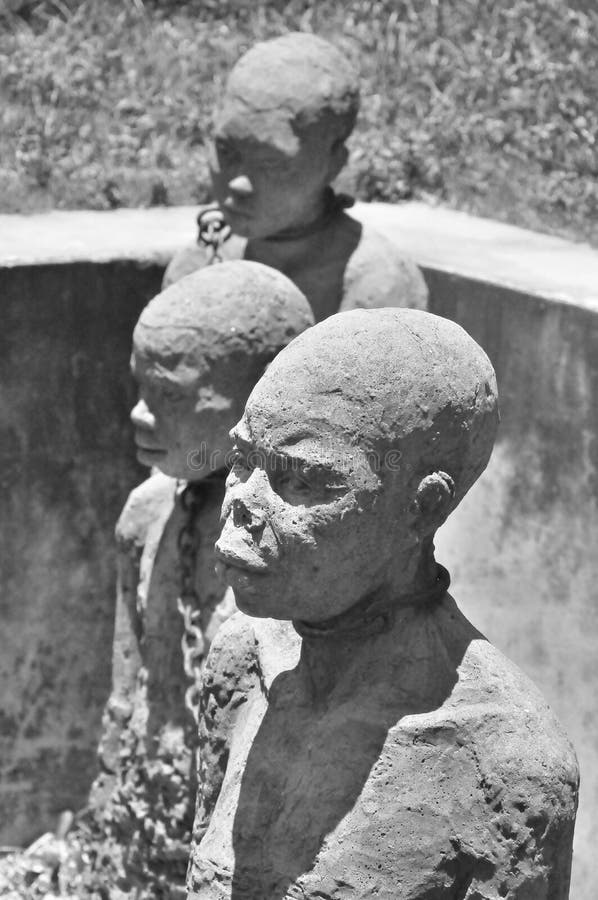 Monument aux esclaves à Zanzibar photographie stock Monument aux esclaves à Zanzibar photographie stock