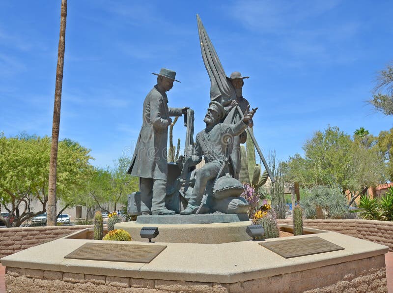 Monument för Tucson mormonbataljon