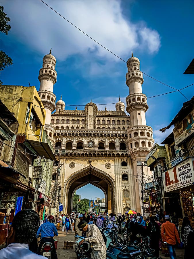 The monument of hyderabad India charminar pride of hyderabad stock photography The monument of hyderabad India charminar pride of hyderabad stock photography