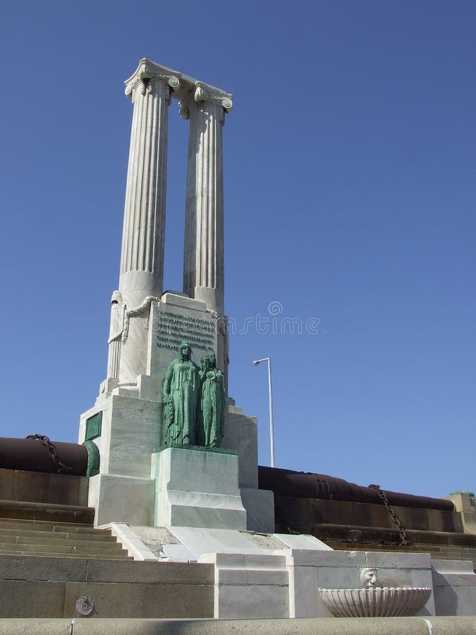 Monument in Malecon Street, in Havana