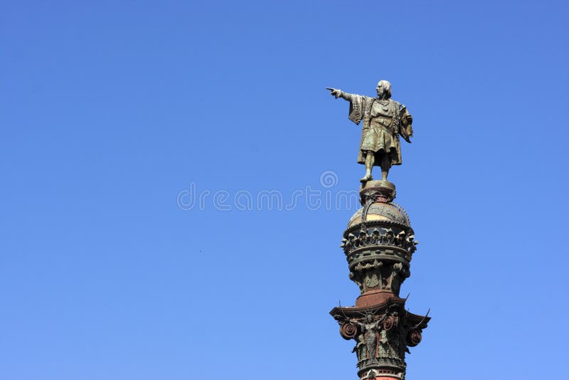 Monument on the sky background