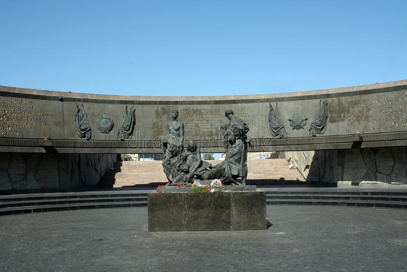 Monument to defenders of Leningrad