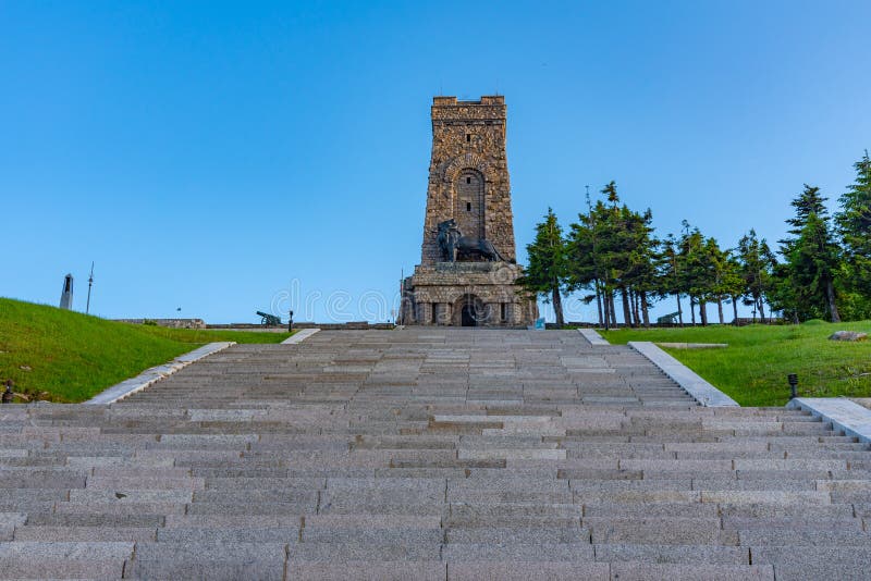 Monument To Freedom Commemorating Battle At Shipka Pass In 1877 1878 In