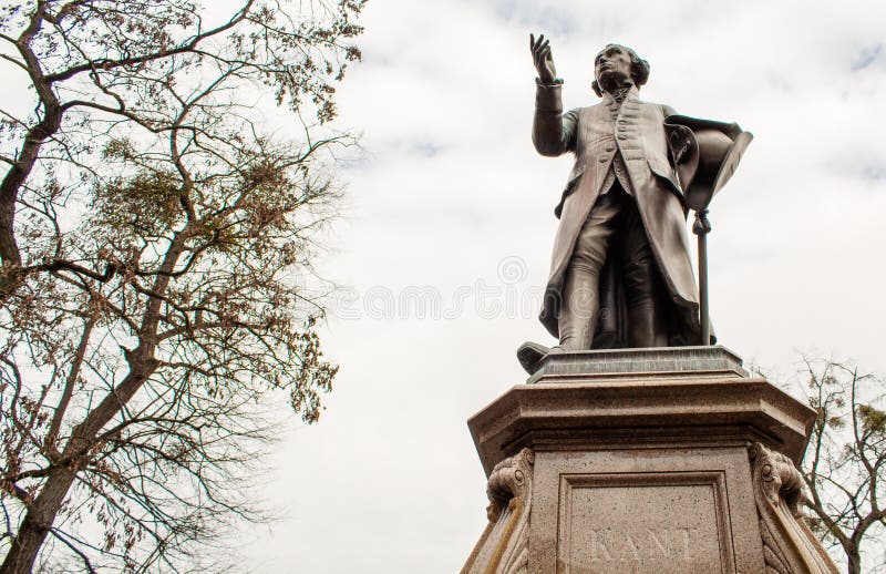 Monument to immanuel cant