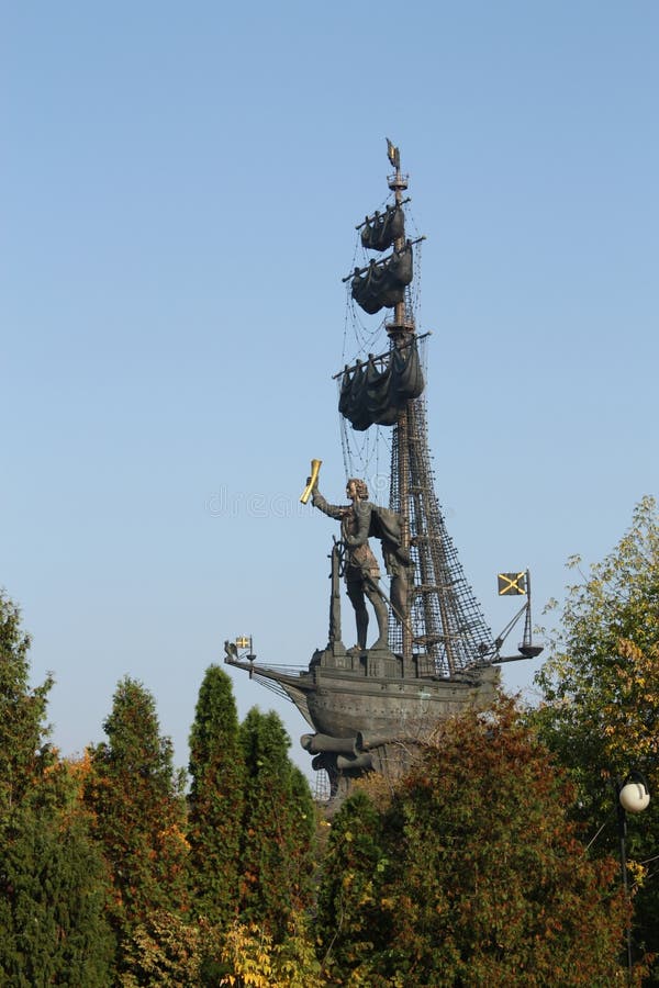 Monument to Peter I in Moscow