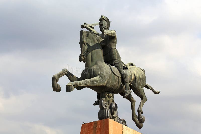 Monument to Vardan Mamikonian in Yerevan