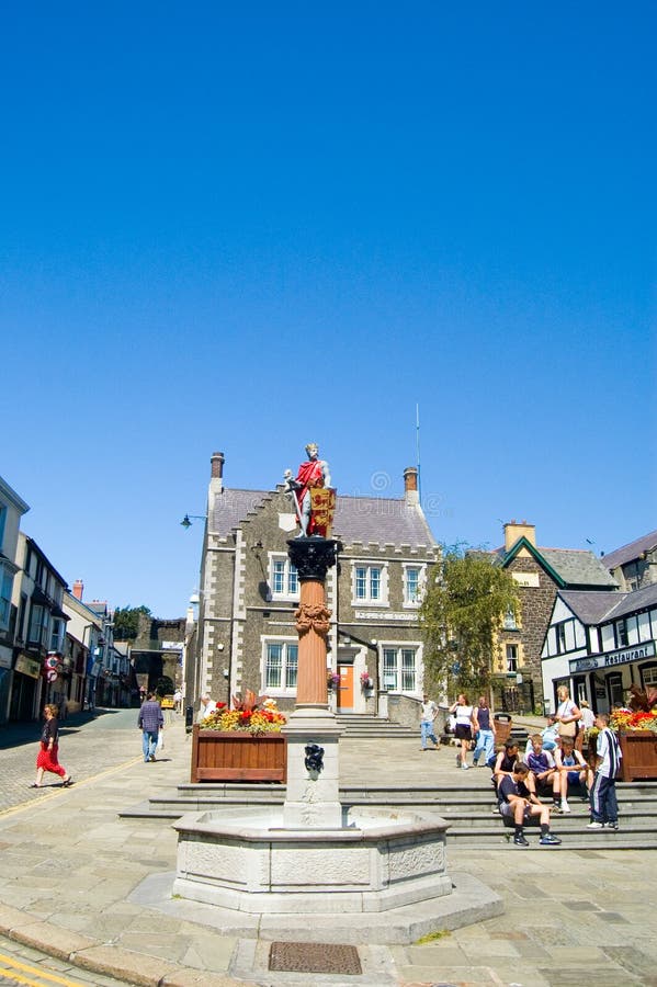 Monument and town square