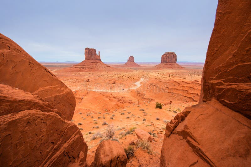 Monument valley stock image. Image of west, sand, nature 38224451