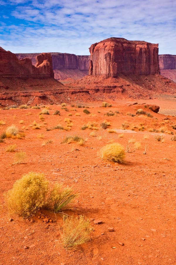 Monument Valley Scenic Landscape Stock Image - Image of navajo, utah ...