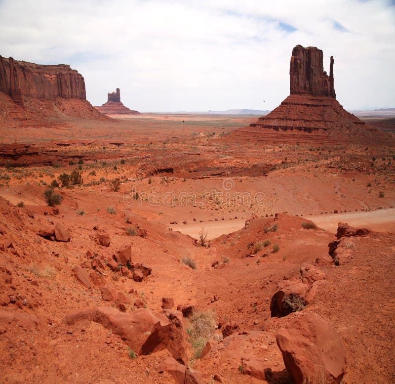 Monument Valley, Navajo Tribal Park, Arizona Stock Photo - Image of