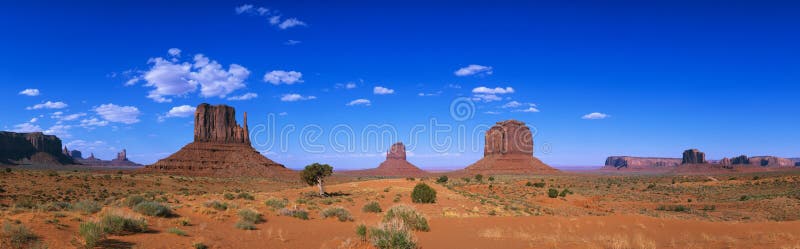 Monument Valley Tribal Park, AZ stock image