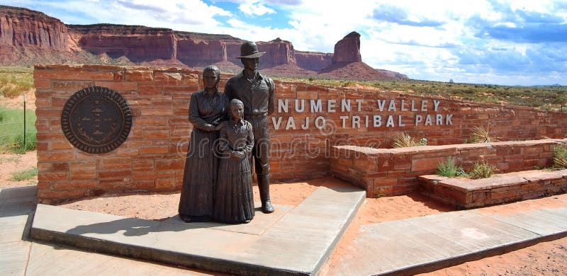 Monument van het Park van Navajo het Stammen