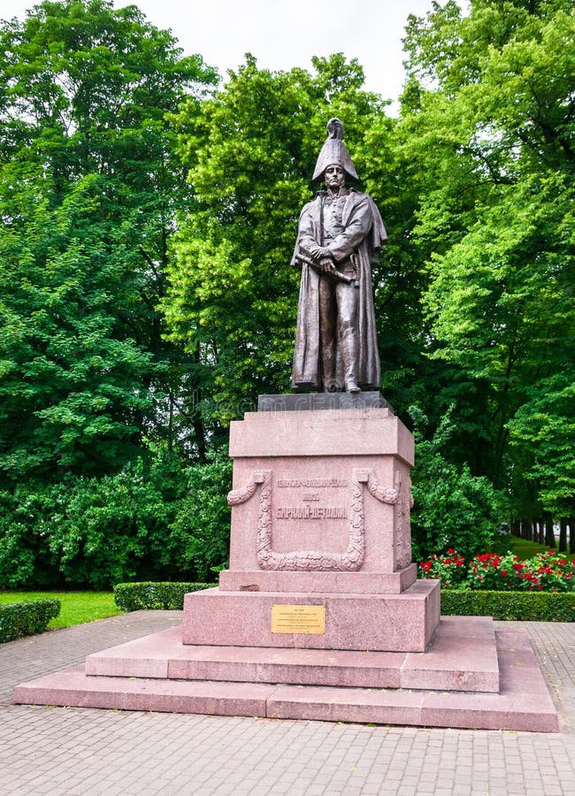 Monument à Barclay de Tolly, Riga, Lettonie images stock Monument à Barclay de Tolly, Riga, Lettonie images stock