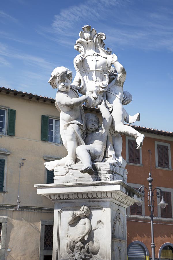 Monumenten van Pisa stock foto Monumenten van Pisa stock foto