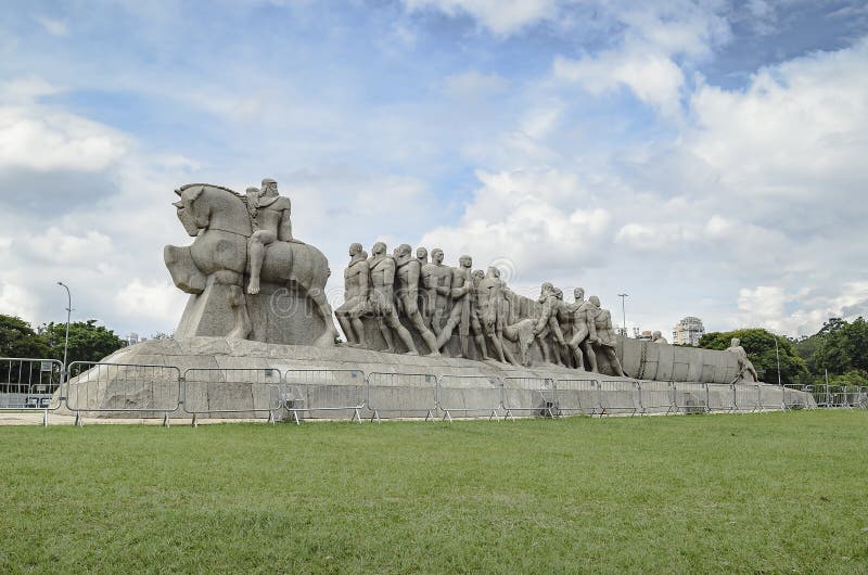 Monumento as Bandeiras, Sao Paulo SP Brazil