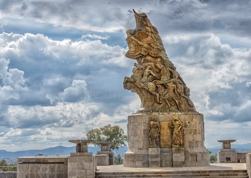 Monumento de Cinco de Mayo Victory em Puebla, México fotografia de stock royalty free Monumento de Cinco de Mayo Victory em Puebla, México fotografia de stock royalty free