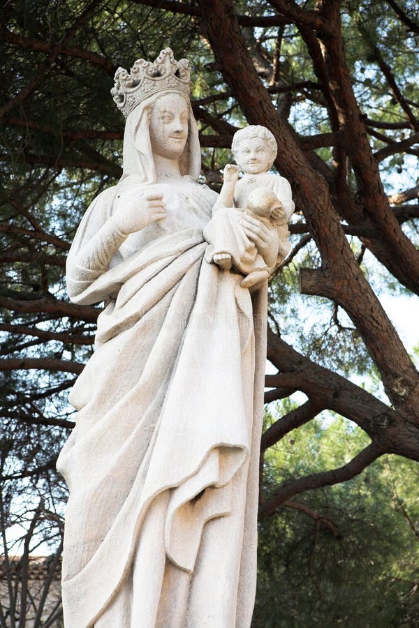 Monument in the park in Cannes, France on a sunny day. Monument in the park in Cannes, France on a sunny day