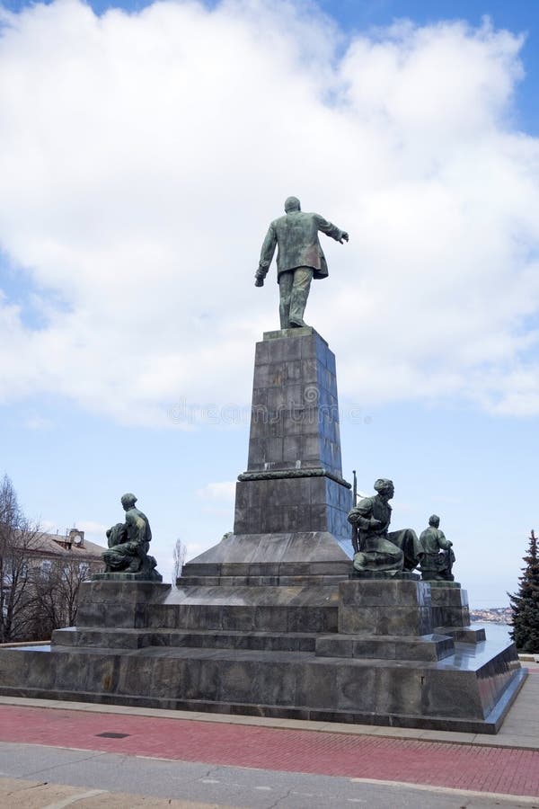 Monumento a Lenin foto de stock royalty free Monumento a Lenin foto de stock royalty free