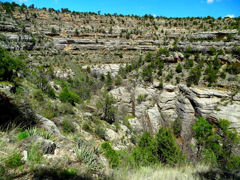 North America, United States, Arizona, Walnut Canyon National Monument. North America, United States, Arizona, Walnut Canyon National Monument