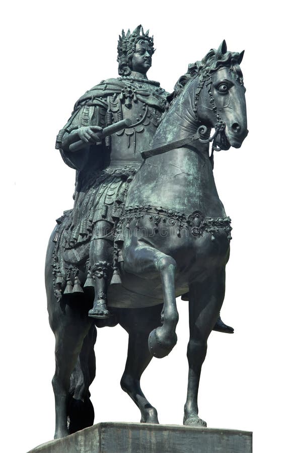 Monumento a Pedro, o Grande imagem de stock royalty free