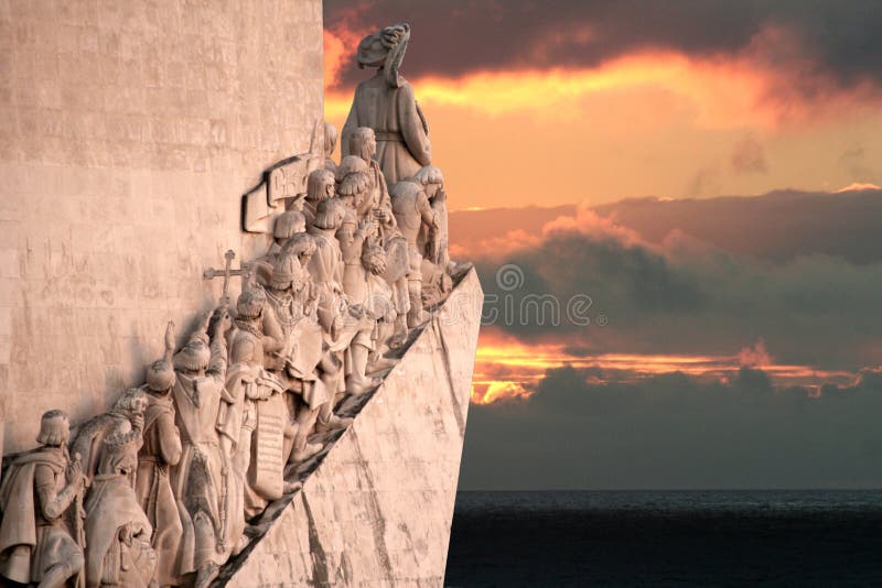 Monumento portoghese di scoperta immagini stock Monumento portoghese di scoperta immagini stock
