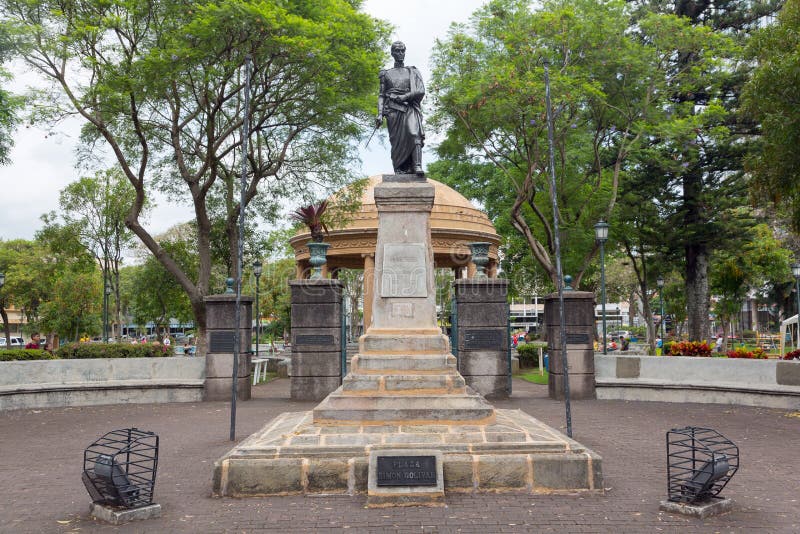 Monumento a Simon Bolivar in San José, Costa Rica immagine stock Monumento a Simon Bolivar in San José, Costa Rica immagine stock