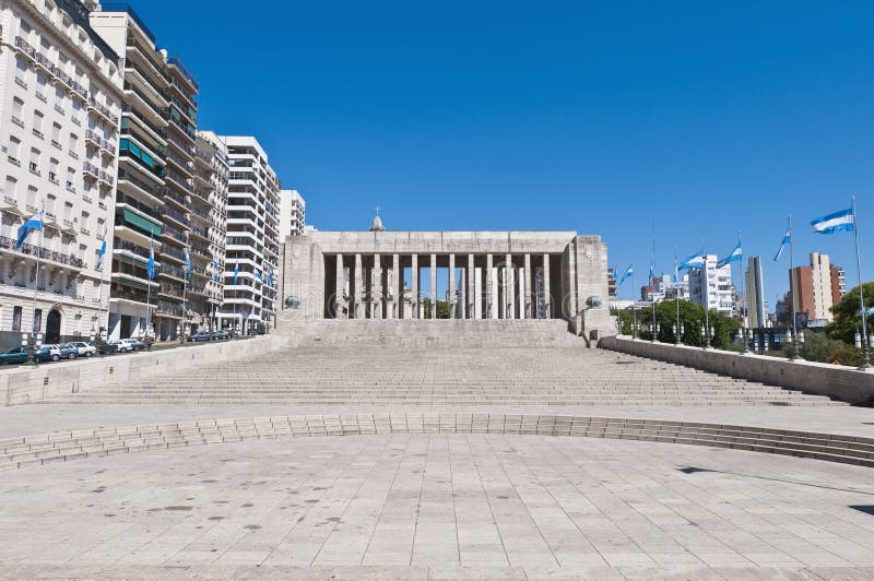 Monumento una La Bandera a Rosario, Argentina fotografie stock Monumento una La Bandera a Rosario, Argentina fotografie stock
