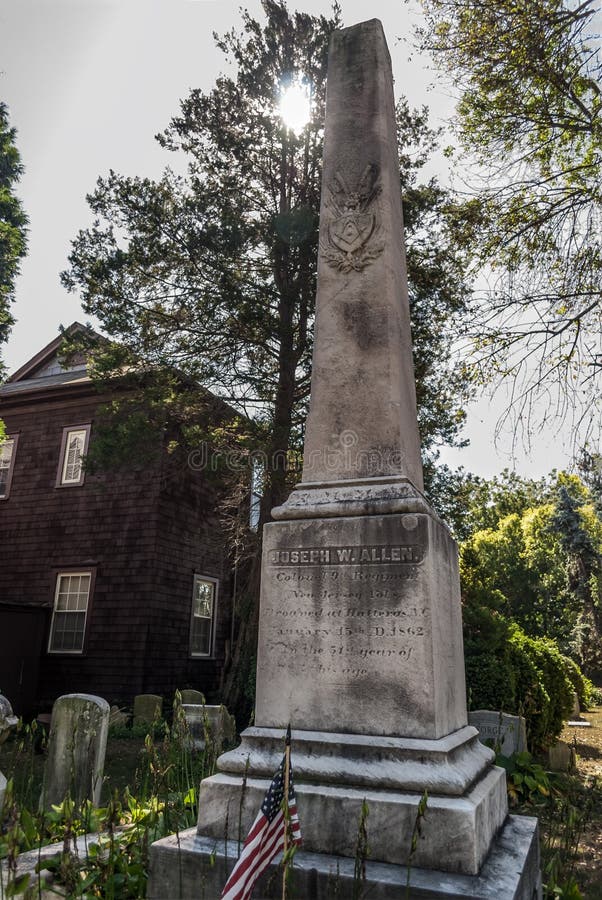 Monumento viejo Bordentown imagen de archivo editorial. Imagen de