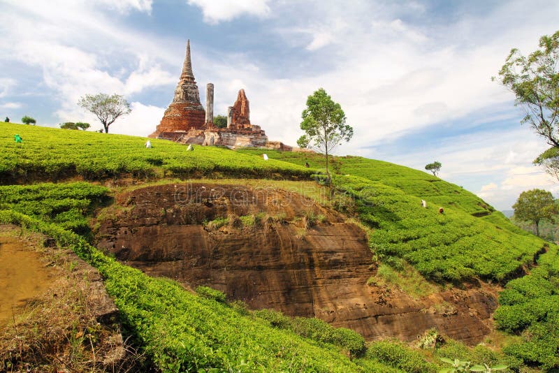 Prachtig Indiaas landschap royalty-vrije stock foto's
