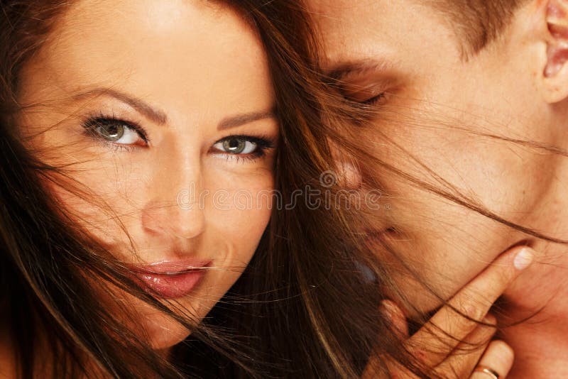 Mooi jong paar stock fotografie Mooi jong paar stock fotografie