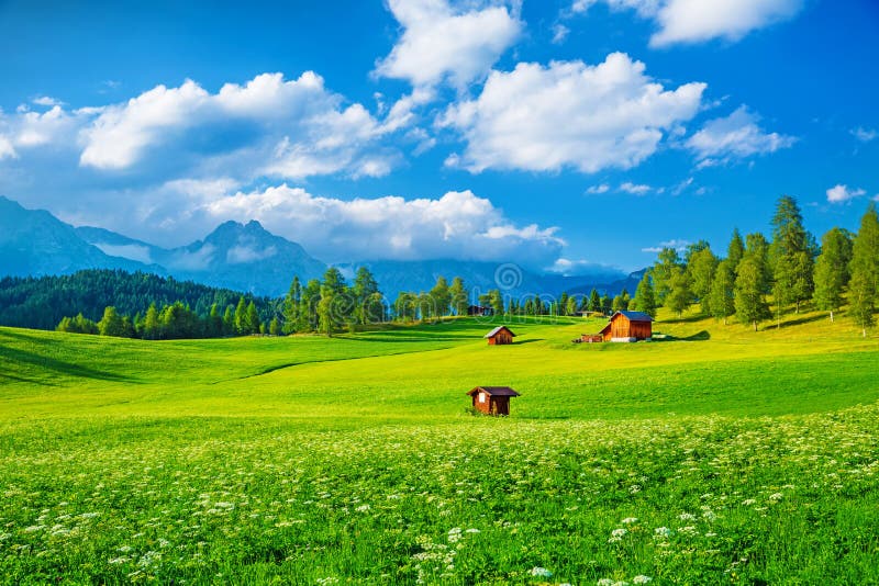 Prachtig landschap stock foto